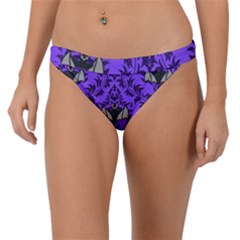 Friggin Bats Pattern Band Bikini Bottom by NerdySparkleGoth
