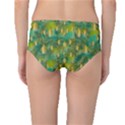Love To The Flowers And Colors In A Beautiful Habitat Mid-Waist Bikini Bottoms View2