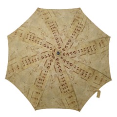 Music-melody-old-fashioned Hook Handle Umbrellas (medium) by Sapixe