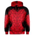 Heart Brain Mind Psychology Doubt Men s Core Hoodie View1