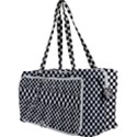 Black And White Checkerboard Background Board Checker Multi Function Bag View3