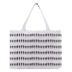 Athletic Running Graphic Silhouette Pattern Medium Tote Bag by dflcprintsclothing