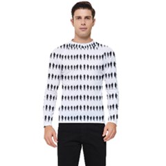 Athletic Running Graphic Silhouette Pattern Men s Long Sleeve Rash Guard by dflcprintsclothing