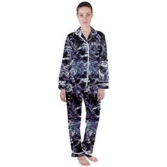 Unraveled Satin Long Sleeve Pajamas Set by MRNStudios