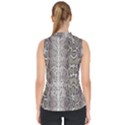 Snake Skin Mock Neck Shell Top View2