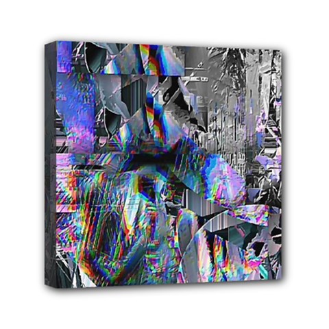 Tomtom Mini Canvas 6  X 6  (stretched) by MRNStudios