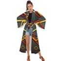 Modern Geometry Maxi Kimono View1