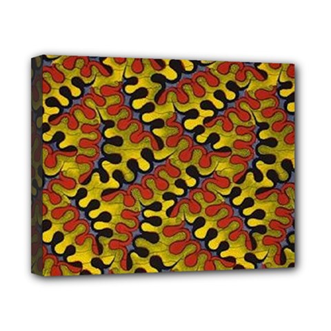 Modern Zippers Canvas 10  X 8  (stretched) by Sparkle