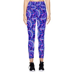 Digital Waves Pocket Leggings  by Sparkle