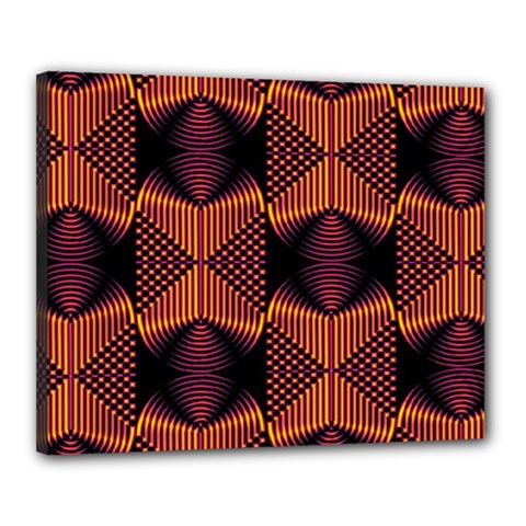 Digital Diamonds Canvas 20  X 16  (stretched) by Sparkle