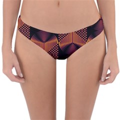 Digital Diamonds Reversible Hipster Bikini Bottoms by Sparkle