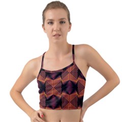 Digital Diamonds Mini Tank Bikini Top by Sparkle