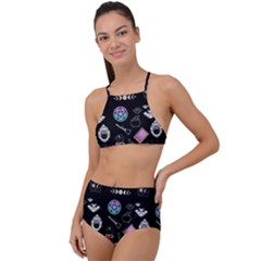 Pastel Goth Witch High Waist Tankini Set by NerdySparkleGoth