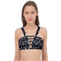 Pastel Goth Witch Cage Up Bikini Top View1