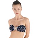 Pastel Goth Witch Twist Bandeau Bikini Top View1