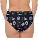 Pastel Goth Witch Double Strap Halter Bikini Bottom View2