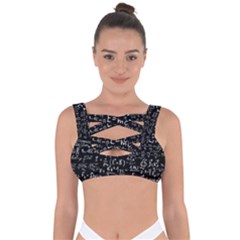 Science-albert-einstein-formula-mathematics-physics-special-relativity Bandaged Up Bikini Top by Sudhe