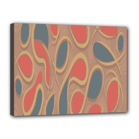 Background-abstract-non-seamless Canvas 16  X 12  (stretched) by Sudhe