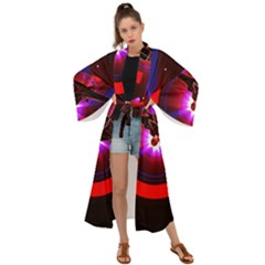 Science-fiction-cover-adventure Maxi Kimono by Sudhe
