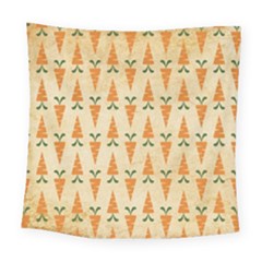 Pattern-carrot-pattern-carrot-print Square Tapestry (large) by Sudhe