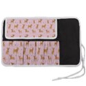 Cute Chihuahua With Sparkles On A Pink Background Pen Storage Case (M) View2