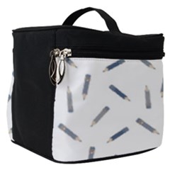Gray Pencils On A Light Background Make Up Travel Bag (small) by SychEva