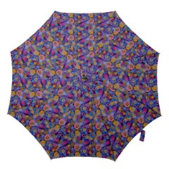 Multicolored Circles And Spots Hook Handle Umbrellas (large) by SychEva