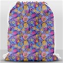 Multicolored Circles And Spots Drawstring Bag (Large) View2