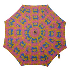 Abstract Painting Hook Handle Umbrellas (medium) by SychEva