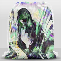In Orbit Drawstring Bag (large) by MRNStudios