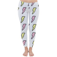 Pattern Cute Flash Design Classic Winter Leggings by brightlightarts