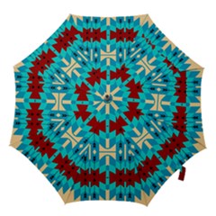 Shapes Rows Hook Handle Umbrellas (small) by LalyLauraFLM