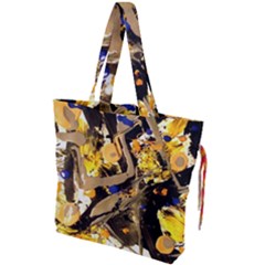 Before The Easter-1-6 Drawstring Tote Bag by bestdesignintheworld