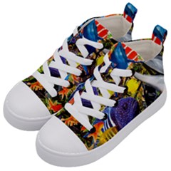 The Life Aquatic Kids  Mid-top Canvas Sneakers by impacteesstreetwearcollage