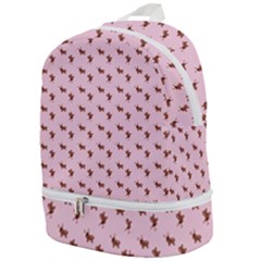 Kawaii Cute Deer Pink Zip Bottom Backpack by snowwhitegirl