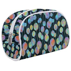 Multi-colored Circles Make Up Case (medium) by SychEva