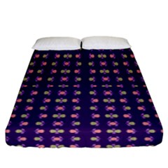 Digital Springs Fitted Sheet (california King Size) by Sparkle