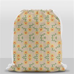 Flowers Pattern Drawstring Bag (small) by Sparkle