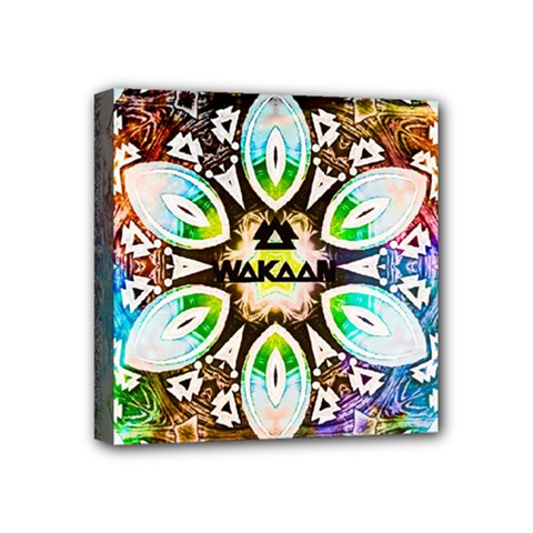 375 Chroma Digital Art Custom Mini Canvas 4  X 4  (stretched) by Drippycreamart