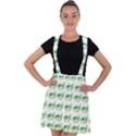 Floral Velvet Suspender Skater Skirt View1