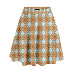 Geometry High Waist Skirt by Sparkle