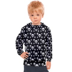 Skullmusician Kids  Hooded Pullover by Sparkle