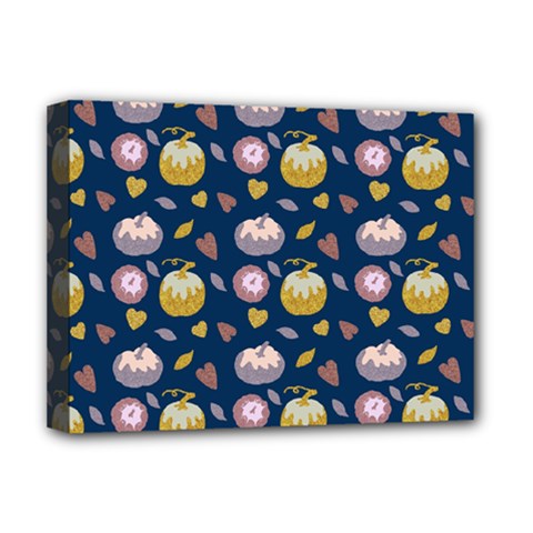 Autumn Pumpkins Deluxe Canvas 16  X 12  (stretched)  by SychEva