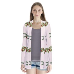 Rowan Branches And Spruce Branches Drape Collar Cardigan by SychEva
