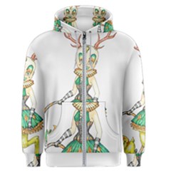 Gold Clown Men s Zipper Hoodie by Limerence