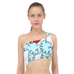 Doodle Poodle  Spliced Up Bikini Top  by IIPhotographyAndDesigns