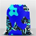Abstract Tropical Drawstring Bag (Small) View1
