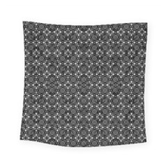 Black Lace Square Tapestry (small) by SychEva
