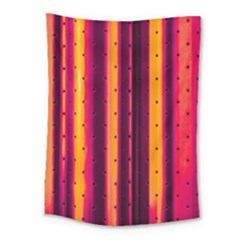 Warped Stripy Dots Medium Tapestry by essentialimage365
