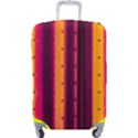 Warped Stripy Dots Luggage Cover (Large) View1